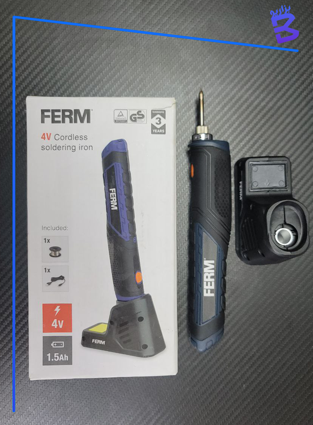 كاوية شحن ماركة Ferm هولندي