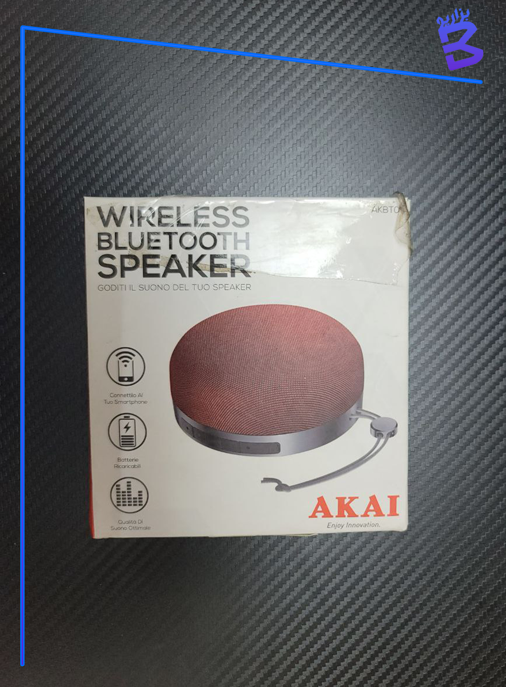 سبيكر AKAI حجم صغير بلوتوث