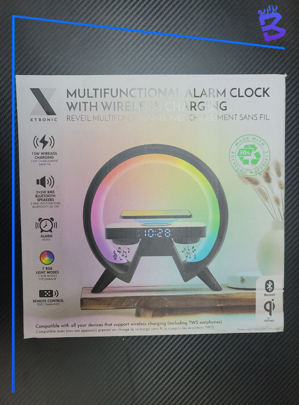 شاحنة وايرلس وسبيكر ولد ضوئي