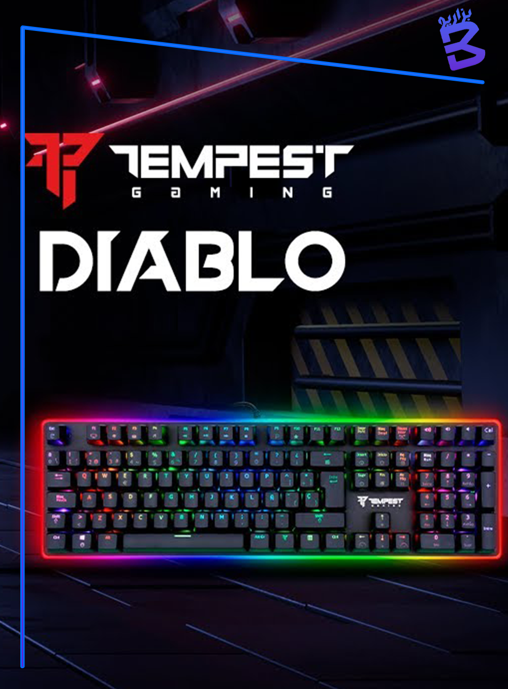 كيبورد تيم بيست ميكانيكي ريد سوج واير